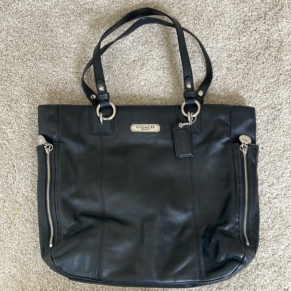 Black Coach Tote